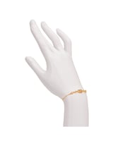 إسوارة تنس زركون ذهبية | سيزون