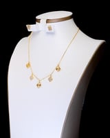 طقم شوكر بطابع الوردة