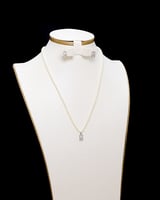 طقم سلسال حلق لؤلؤ