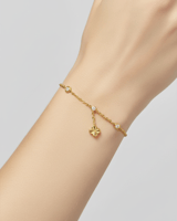 اسوارة بطابع الوردة ناعم