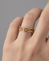 خاتم زركون ناعم