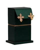 حلق نسائية ذهبي مرصع بالزركون | سيزون