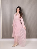 فستان ميدي وردي