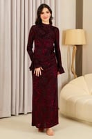 فستان استرتش احمر