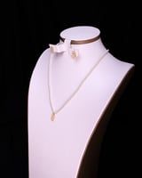 طقم سلسال حلق لؤلؤ