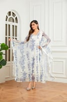 فستان تول شبك