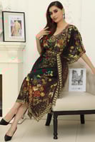 فستان ميدي أسود