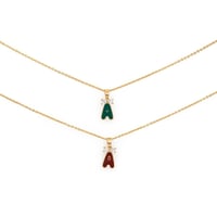 سلسال صمم على شكل حرف A ليليق بك