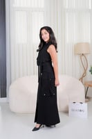 طقم تنورة وبلوزة أسود