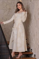 فستان ميدي بيج فاتح