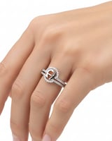 خاتم زركون ناعم