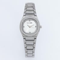 ساعة سيزون نسائية مرصعة بالكرستال