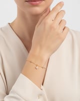 إسوارة زركون ذهبية | سوار فاخر