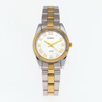 ساعة نسائية ذهبي كلاسيكي