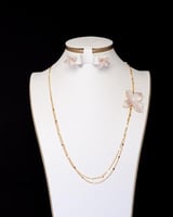 طقم سلسال حلق طويل