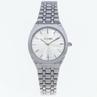 ساعة سيزون نسائية بنمط دائري كلاسيكي