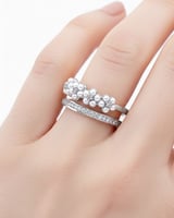 خاتم زركون ناعم