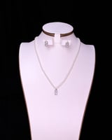 طقم سلسال حلق لؤلؤ