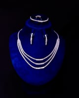 طقم زركون أنيق متكامل