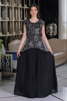 فستان سهرة أسود