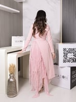 فستان ميدي وردي