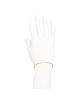 إسوارة تنس ناعمة ذهبية - زركون | SEASON