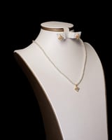 طقم سلسال حلق لؤلؤ