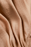 بلوزة بني كاجوال