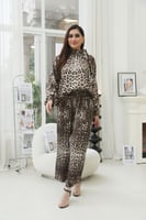 طقم بطبعة الفهد