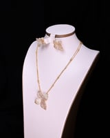 طقم سلسال حلق طويل