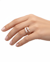 خاتم زركون توينز