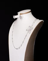 طقم سلسال حلق طويل