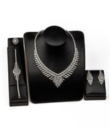 طقم زركون كبير