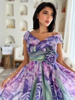 فستان اورغنزا مكسي