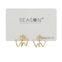 حلق بتصميم مميز زهره