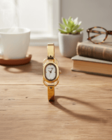 ساعة يد نسائية ذهبية | SEASON