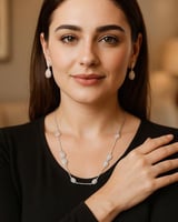 طقم سلسال حلق