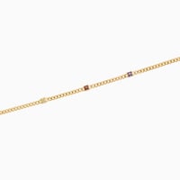 اسوارة جنزير مرصعة بالكريستال