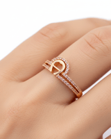 خاتم زركون ناعم