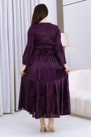 فستان ميدي موف بطبعه