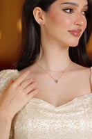 فستان ميدي انيق بتطريز كامل