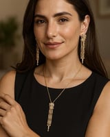 طقم سلسال حلق