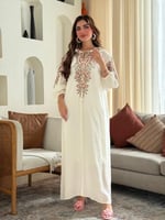 فستان قطن اوف وايت ميدي