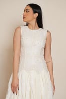 فستان ميدي بيج فاتح