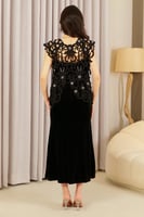 فستان ميدي أسود