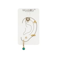 حلق مفرد مجموعة مُصمم بأناقة