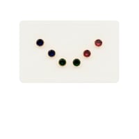 مجموعه حلقات بألوان مختلفة انيقة