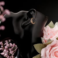 مجموعة حلق بأشكال متعددة