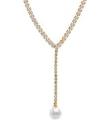 سلسال زركون مع لؤلؤ