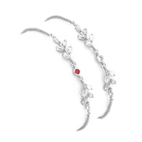 اسوارة ناعمة مرصعة بالفصوص